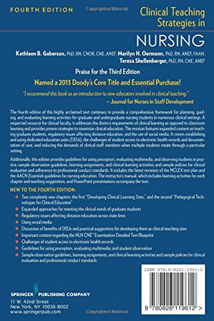 Clinical Teaching Strategies in Nursing, Fourth Edition (Clinical Teaching Strategies in Nursings),Used