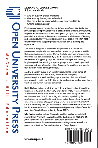 Leading a Support Group: A Practical Guide,Used