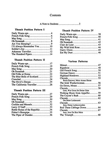 Thumb Position for Cello, Bk 1,New