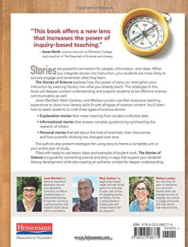 The Stories of Science: Integrating Reading, Writing, Speaking, and Listening into Science Instruction, 612,Used