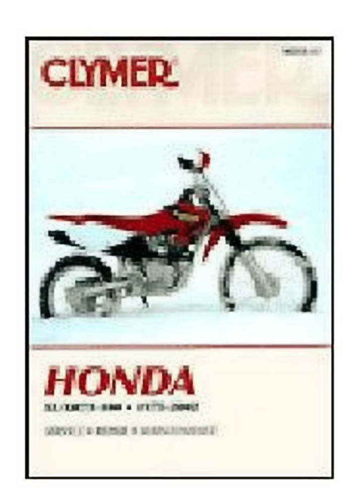 HONDA XL/XR75100 19752002 *SERVICE *REPAIR *MAINTENANCE,Used