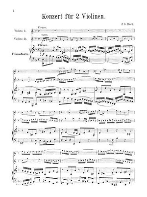 Double Concerto in D Minor (Kalmus Edition),Used