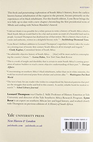 A History of South Africa, Fourth Edition,New