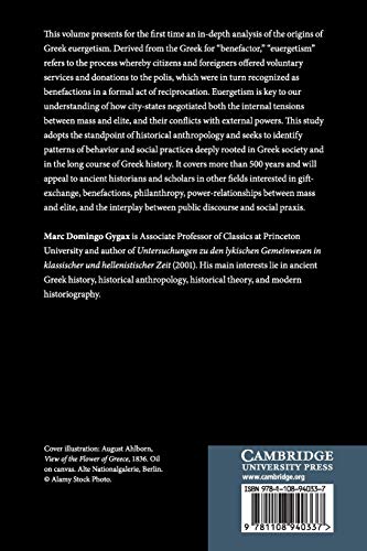 Benefaction and Rewards in the Ancient Greek City,Used