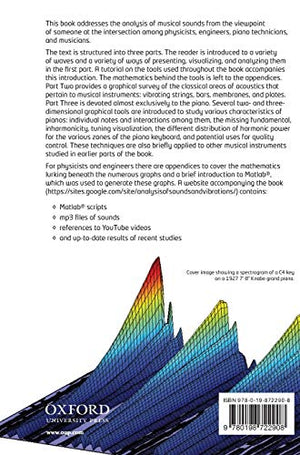 Spectral Analysis of Musical Sounds with Emphasis on the Piano,Used