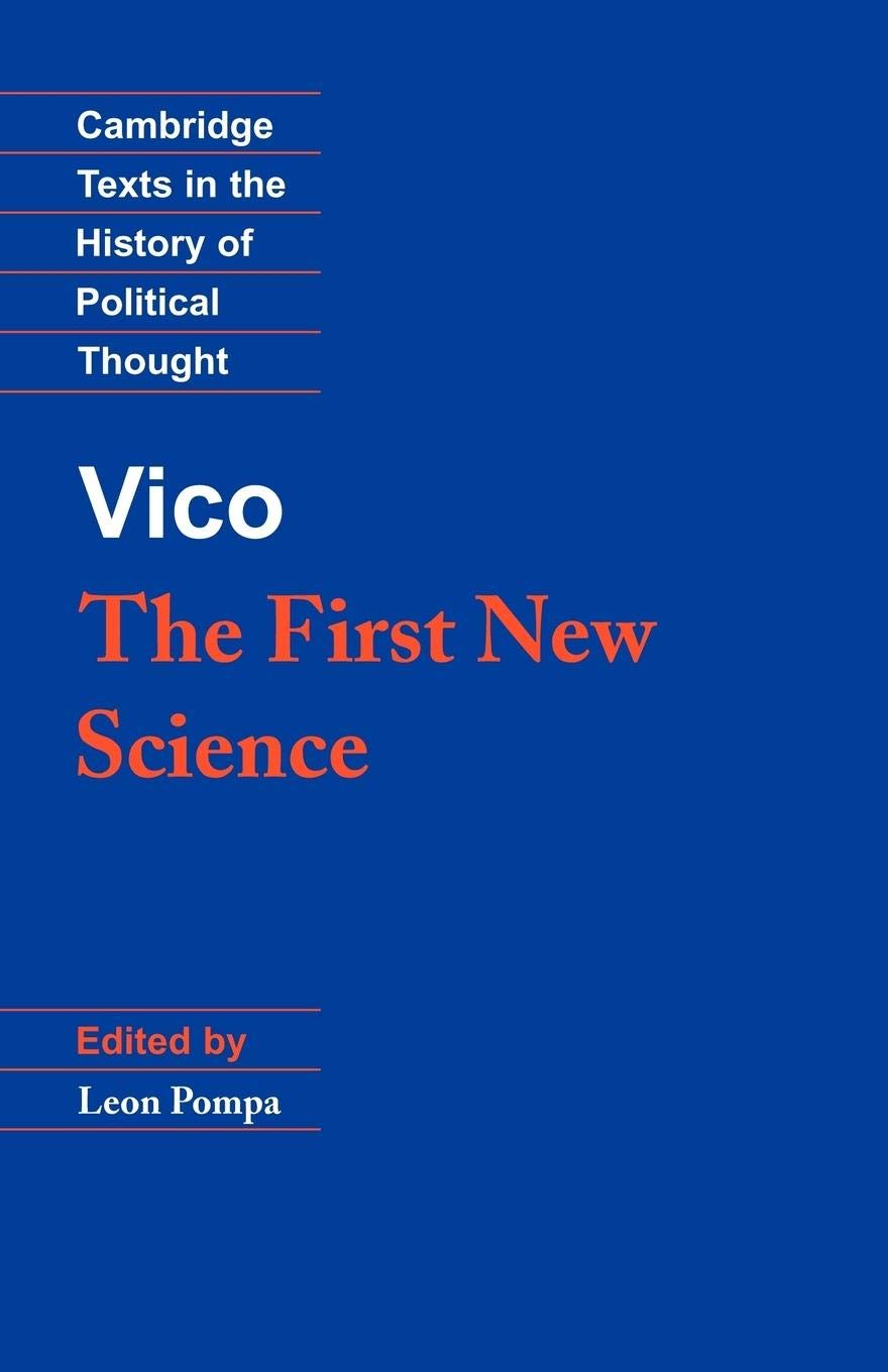 Vico: The First New Science (Cambridge Texts in the History of Political Thought),Used