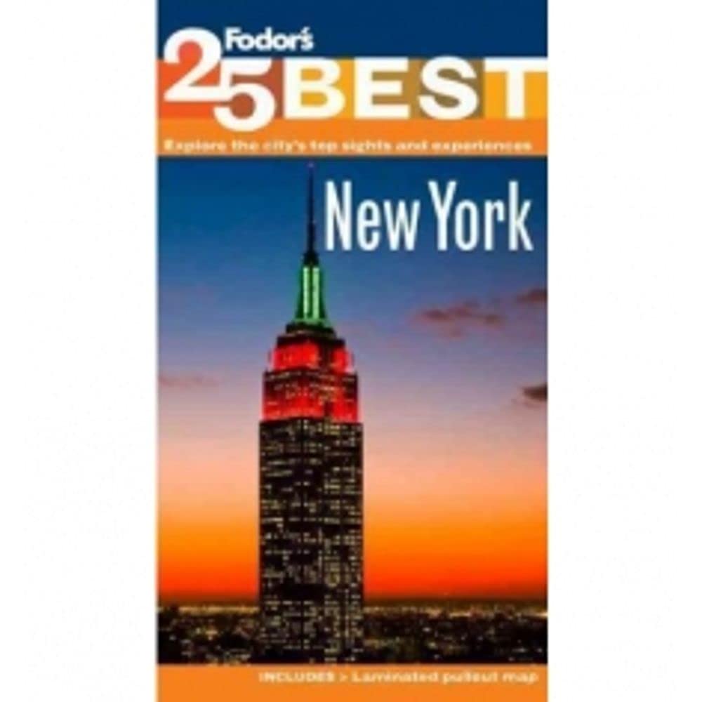 Fodor'S New York City'S 25 Best (Fullcolor Travel Guide),Used