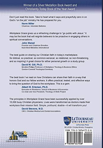 Workplace Grace: Becoming a Spiritual Influence at Work,Used