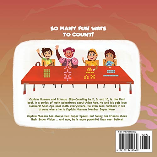 Captain Numero and Friends: SkipCounting By 2, 5, And 10,Used