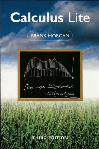 Calculus Lite, Third Edition,New
