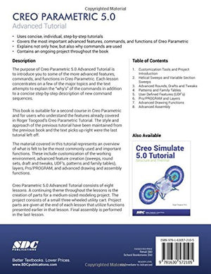 Creo Parametric 5.0 Advanced Tutorial,Used