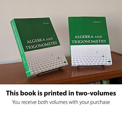Algebra And Trigonometry By Openstax (Paperback Version, B&W)-used