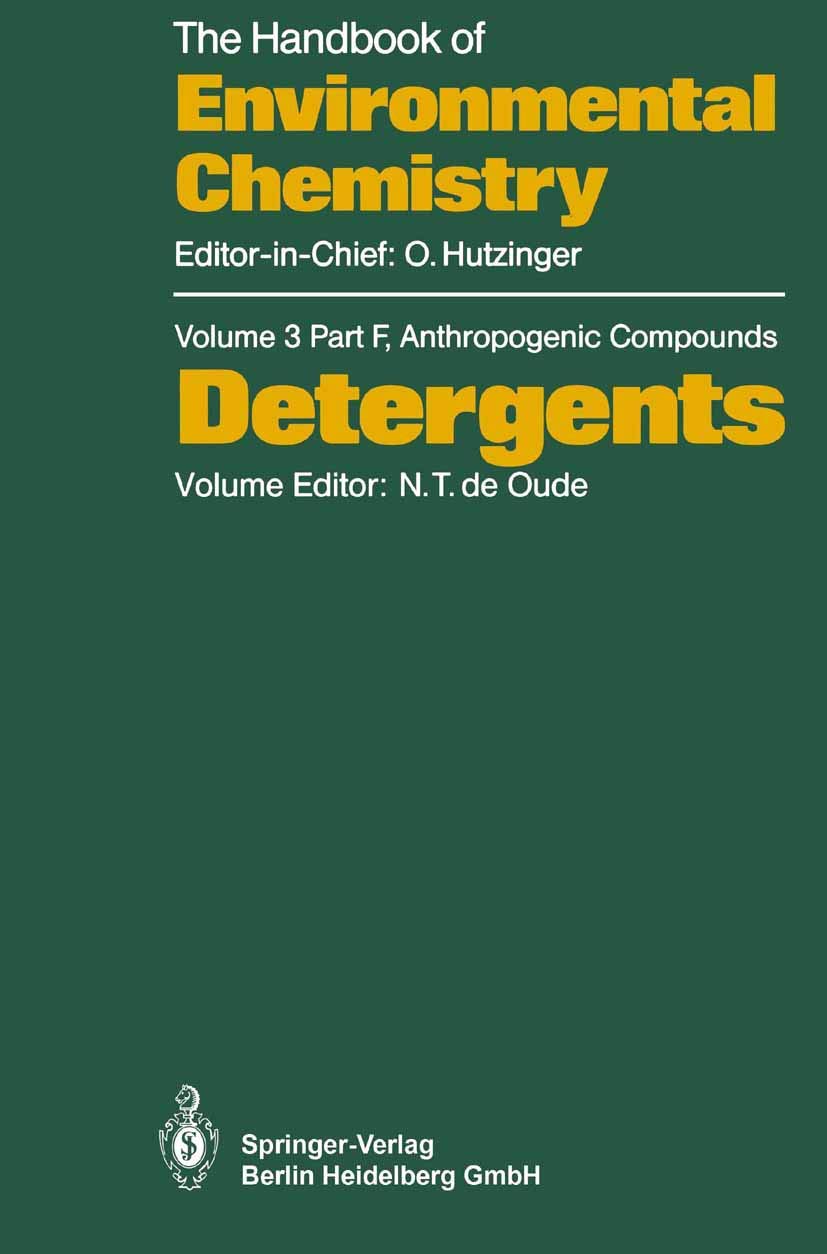 Detergents (Anthropogenic Compounds),Used