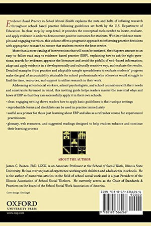 Evidence Based Practice in School Mental Health (Oxford Workshop) (SSWAA Workshop Series),Used