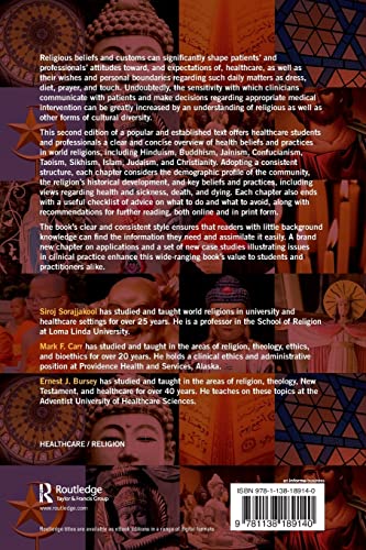 World Religions for Healthcare Professionals,Used