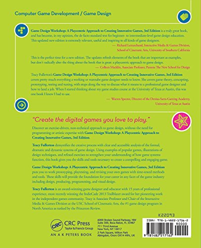Game Design Workshop: A Playcentric Approach to Creating Innovative Games, Third Edition,New