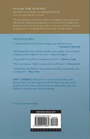 Psalms for Praying: An Invitation to Wholeness,New