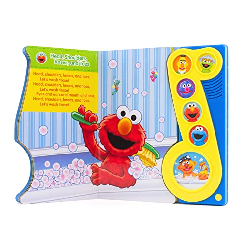 Sesame Street  Rubber Duckie Bath Time Tunes Sound Book  PI Kids (PlayASong),New