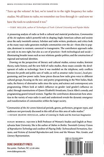 Communities Of The Air: Radio Century, Radio Culture,New