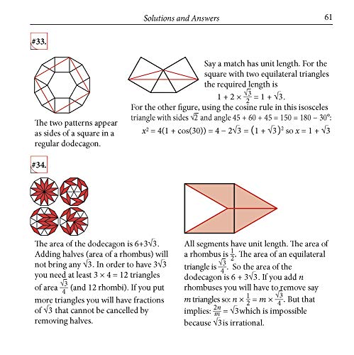 Geometry Snacks: Bite Size Problems and How to Solve Them,Used