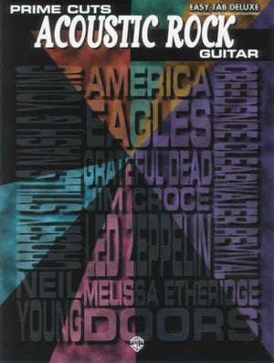 Prime Cuts  Acoustic Rock Guitar: Easy TAB Deluxe,Used