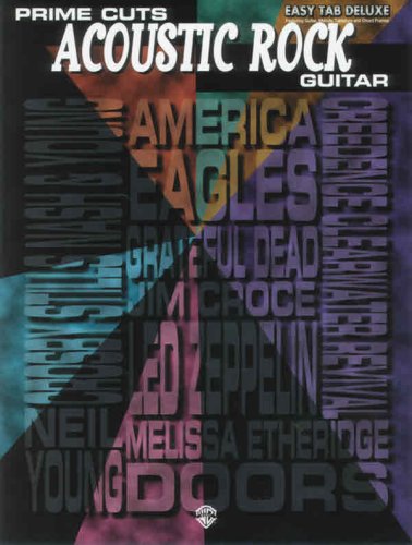 Prime Cuts  Acoustic Rock Guitar: Easy TAB Deluxe,Used