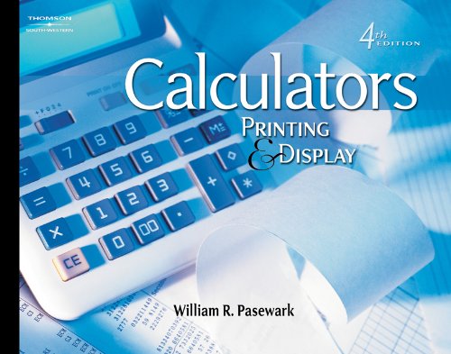 Calculators: Printing and Display,New