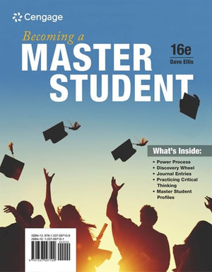 Becoming a Master Student,New
