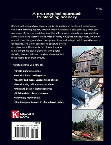 Planning Scenery for Your Model Railroad: How to Use Nature for Modeling Realism,Used