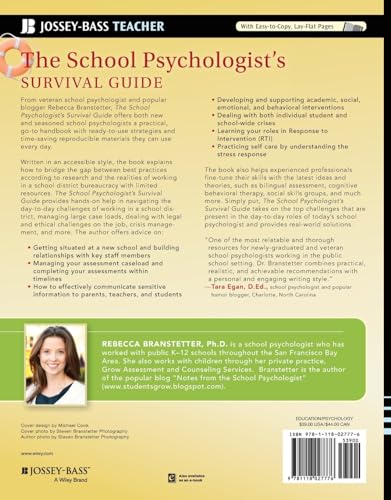 The School Psychologist's Survival Guide (JosseyBass Teacher Survival Guide),Used