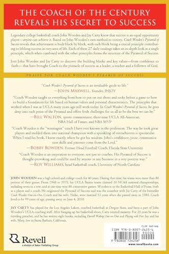 Coach Woodens Pyramid of Success: Building Blocks for a Better Life-Used