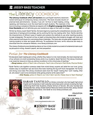 The Literacy Cookbook: A Practical Guide to Effective Reading, Writing, Speaking, and Listening Instruction,Used