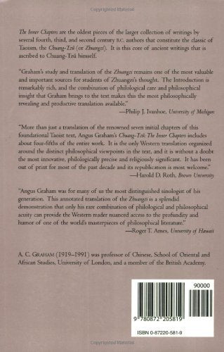 Chuangtzu: The Inner Chapters (Hackett Classics),New
