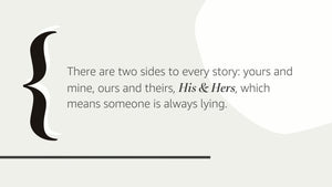 His & Hers: A Novel,Used