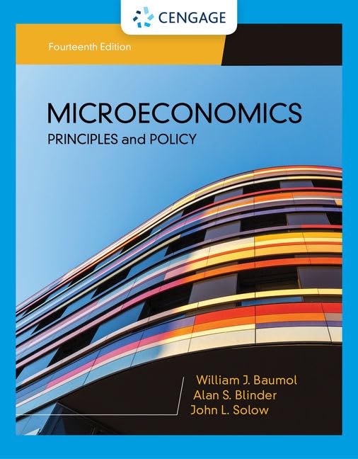 Microeconomics: Principles & Policy (MindTap Course List),New