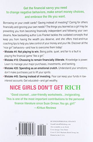Nice Girls Don'T Get Rich: 75 Avoidable Mistakes Women Make With Money (A Nice Girls Book),New