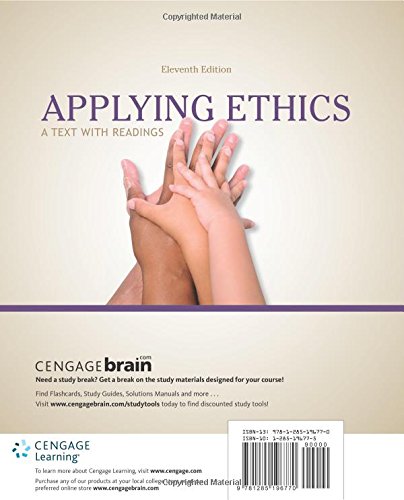 Applying Ethics: A Text with Readings,Used