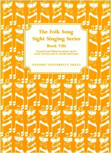 Folk Song Sight Singing Book 8,Used