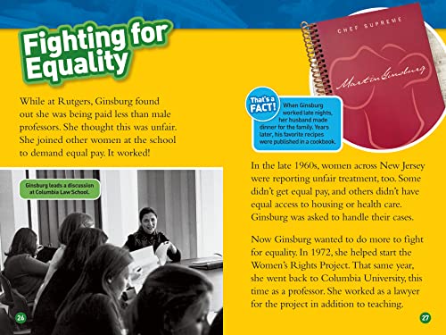 National Geographic Readers: Ruth Bader Ginsburg (L3) (Readers Bios),Used