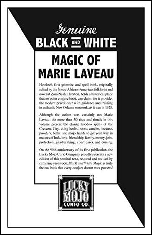 Genuine Black And White Magic Of Marie Laveau: Hoodoos Earliest Grimoire And Spell Book-new