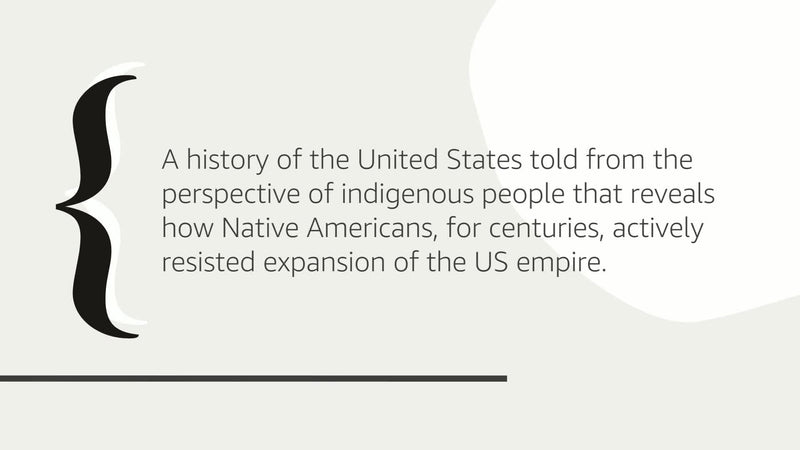 An Indigenous Peoples' History Of The United States (Revisioning History)
