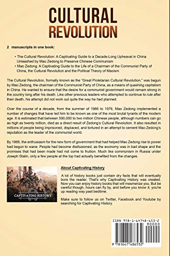 Cultural Revolution: A Captivating Guide to the Cultural Revolution and Mao Zedong (Asian History),Used