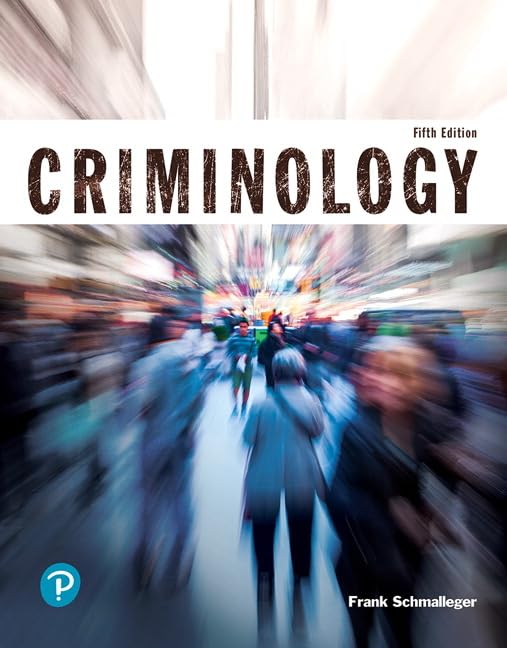 Criminology (Justice Series),Used