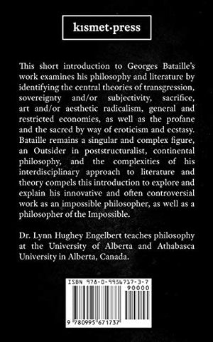 Georges Bataille: An Epitome (Epitomes),Used