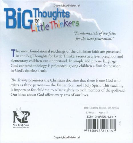 Big Thoughts For Little Thinkers: The Trinity,Used