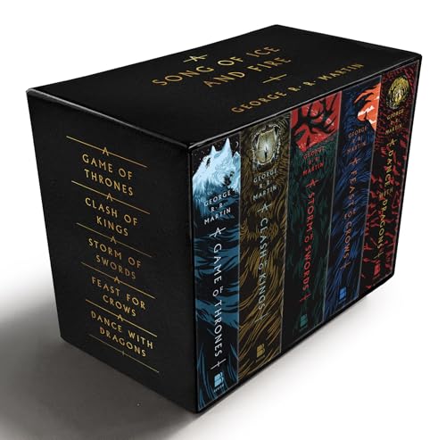George R. R. Martin's A Game of Thrones 5Book Boxed Set (Song of Ice and Fire Series) (A Song of Ice and Fire),New