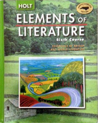 Holt Elements Of Literature: Student Edition Grade 12 2005,Used