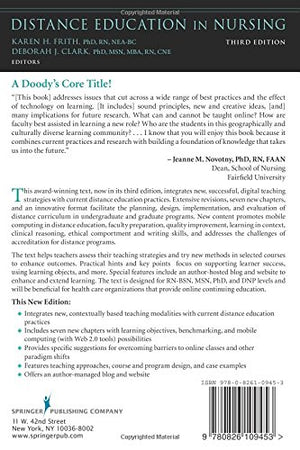 Distance Education in Nursing (Springer Series: Teaching of Nursing),Used