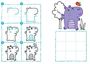 I Can Draw! Cute Animals: Easy StepbyStep Drawings (Dover How to Draw),Used