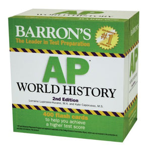 Barron'S Ap World History Flash Cards,New